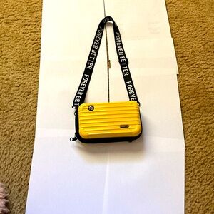 Yellow Square Purse